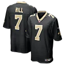 Zennovawear Taysom Hill New Orleans Saints Game Jersey - Black