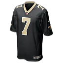 Zennovawear Taysom Hill New Orleans Saints Game Jersey - Black