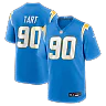 Zennovawear Teair Tart Los Angeles Chargers Team Game Jersey - Powder Blue
