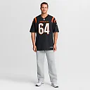 Zennovawear Ted Karras Cincinnati Bengals Game Player Jersey - Black