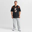 Zennovawear Tee Higgins Cincinnati Bengals Game Player Jersey - Black