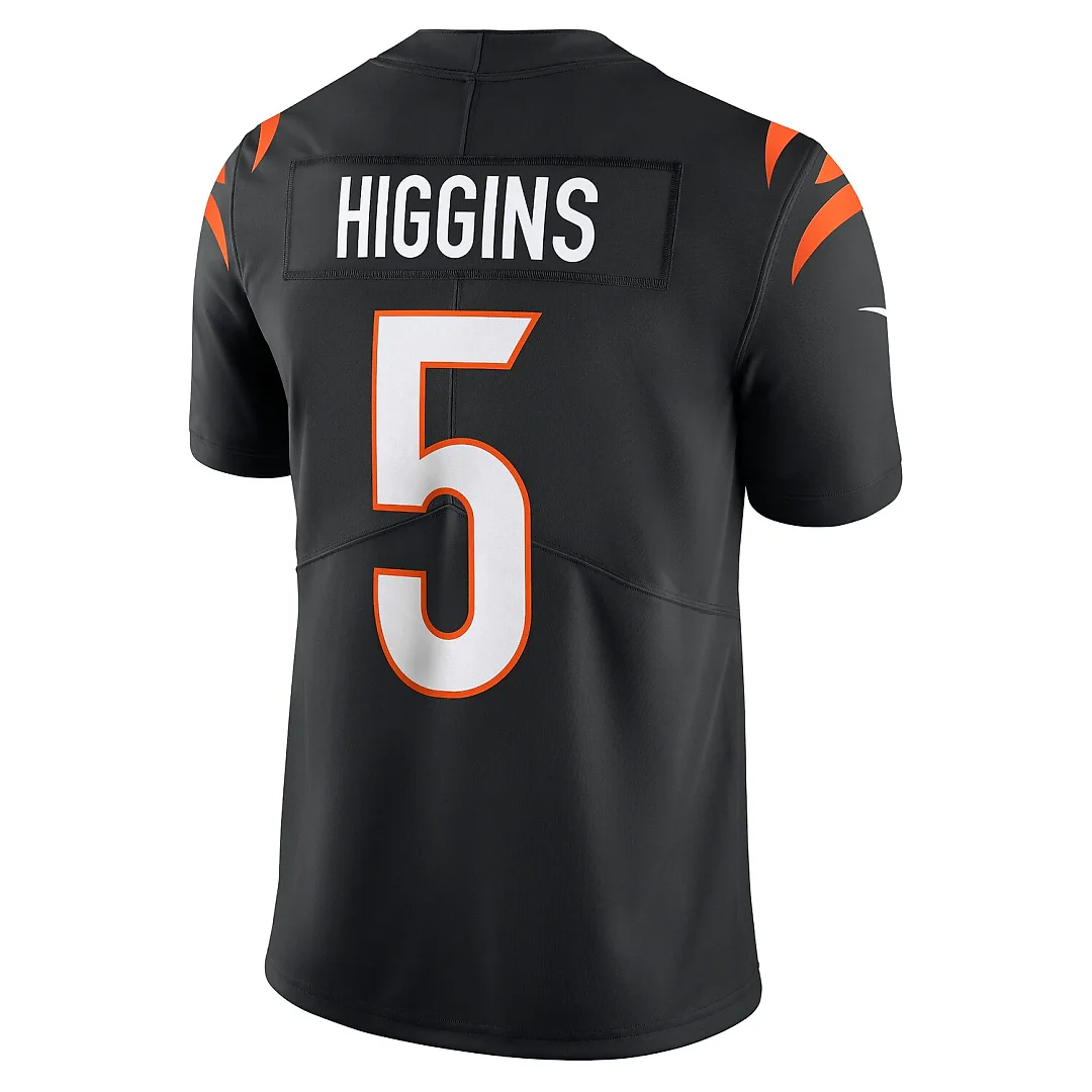 Zennovawear Tee Higgins Cincinnati Bengals Vapor Untouchable Limited Jersey - Black