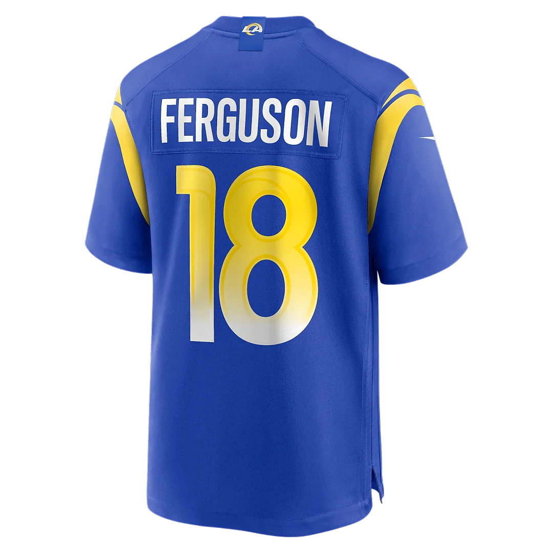 Zennovawear Terrance Ferguson Los Angeles Rams Team Game Jersey - Royal