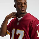 Zennovawear Terry McLaurin Washington Commanders Team Vapor FUSE. Stitched Limited Jersey - Burgundy