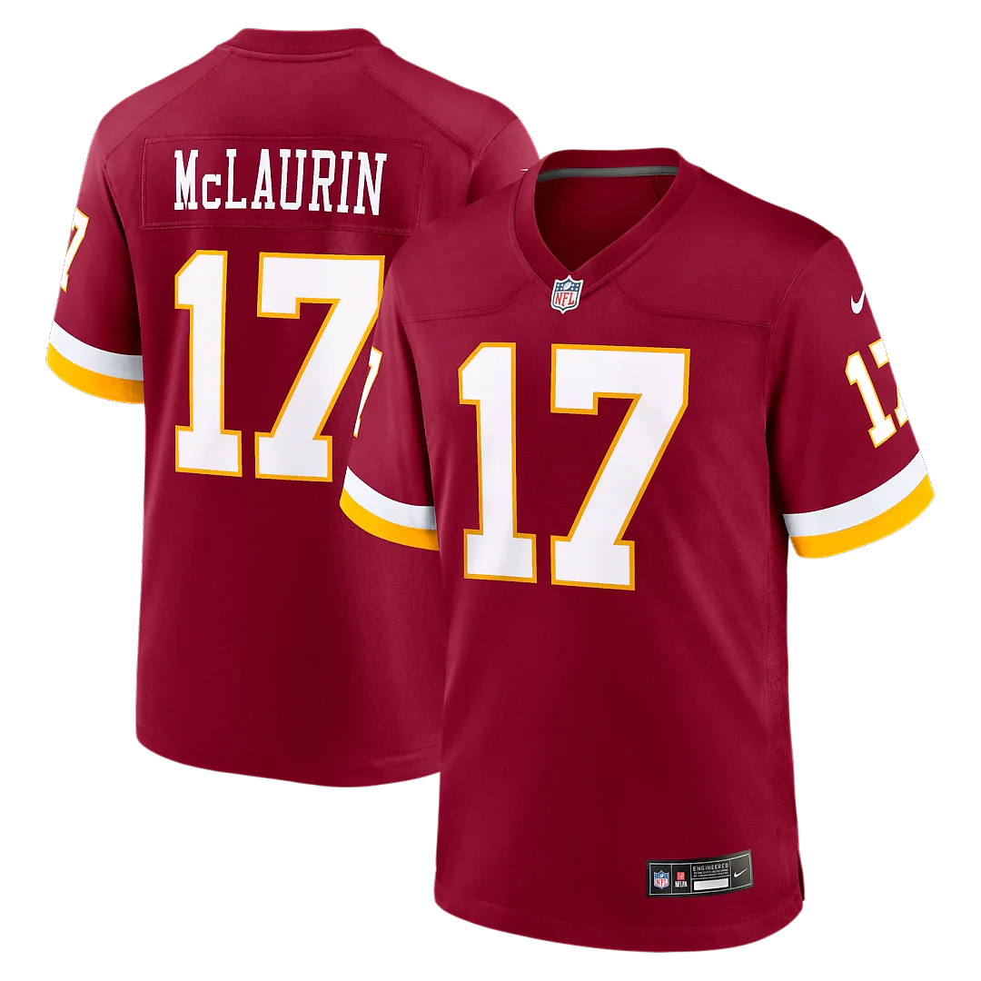 Zennovawear Terry McLaurin Washington Commanders Game Jersey - Burgundy