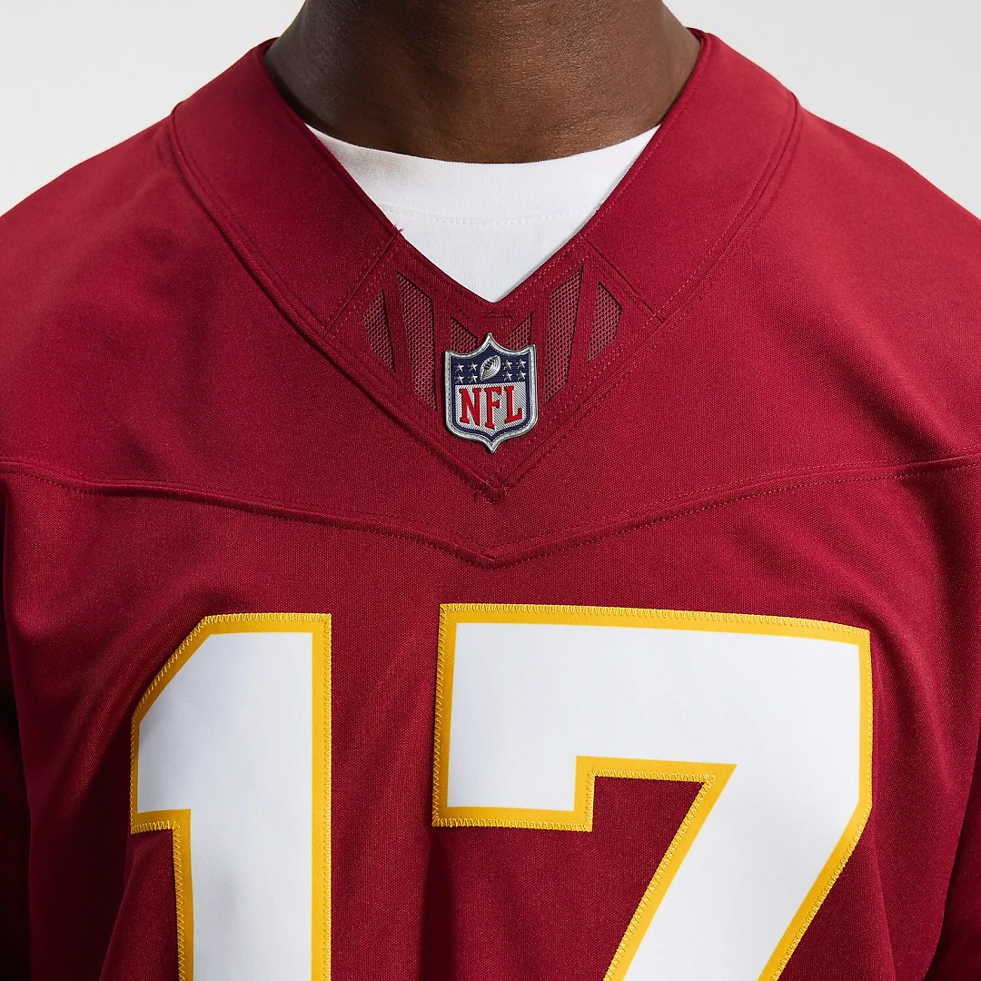Zennovawear Terry McLaurin Washington Commanders Team Vapor FUSE. Stitched Limited Jersey - Burgundy