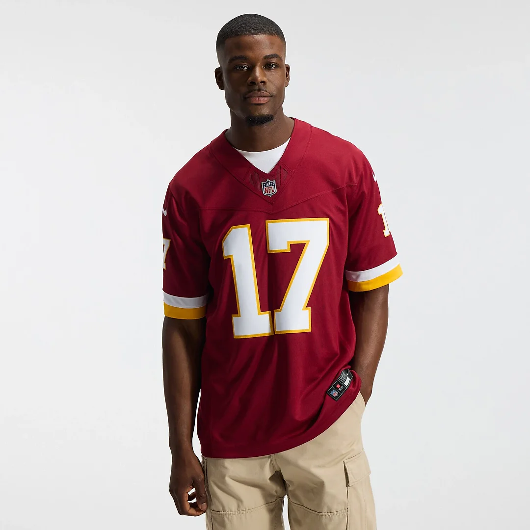 Zennovawear Terry McLaurin Washington Commanders Team Vapor FUSE. Stitched Limited Jersey - Burgundy
