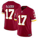 Zennovawear Terry McLaurin Washington Commanders Team Vapor FUSE. Stitched Limited Jersey - Burgundy