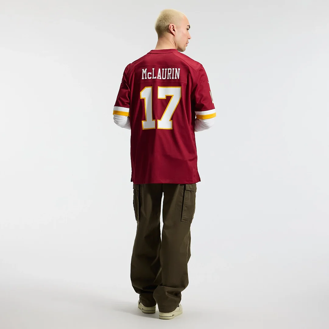 Zennovawear Terry McLaurin Washington Commanders Game Jersey - Burgundy