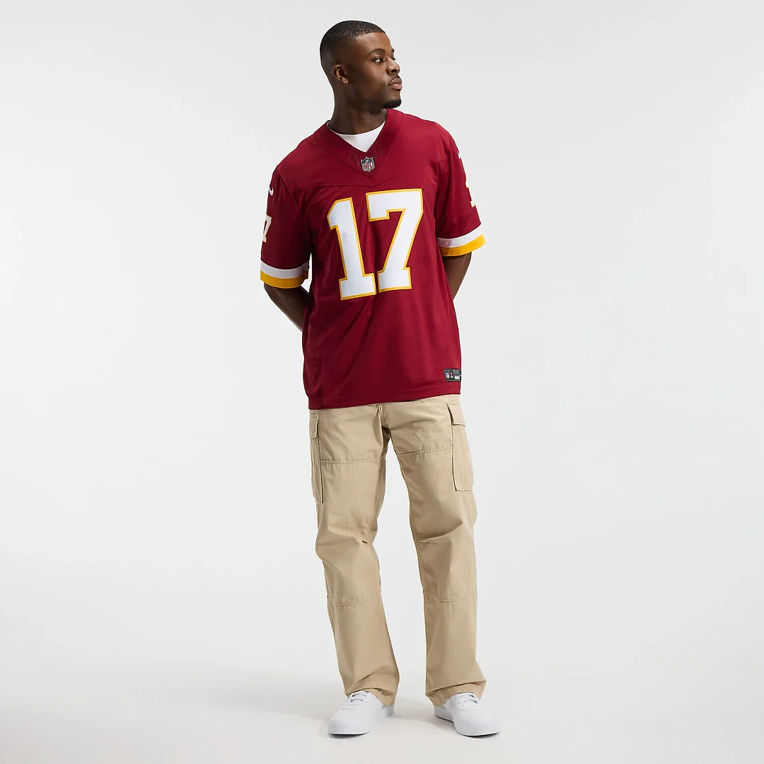Zennovawear Terry McLaurin Washington Commanders Team Vapor FUSE. Stitched Limited Jersey - Burgundy