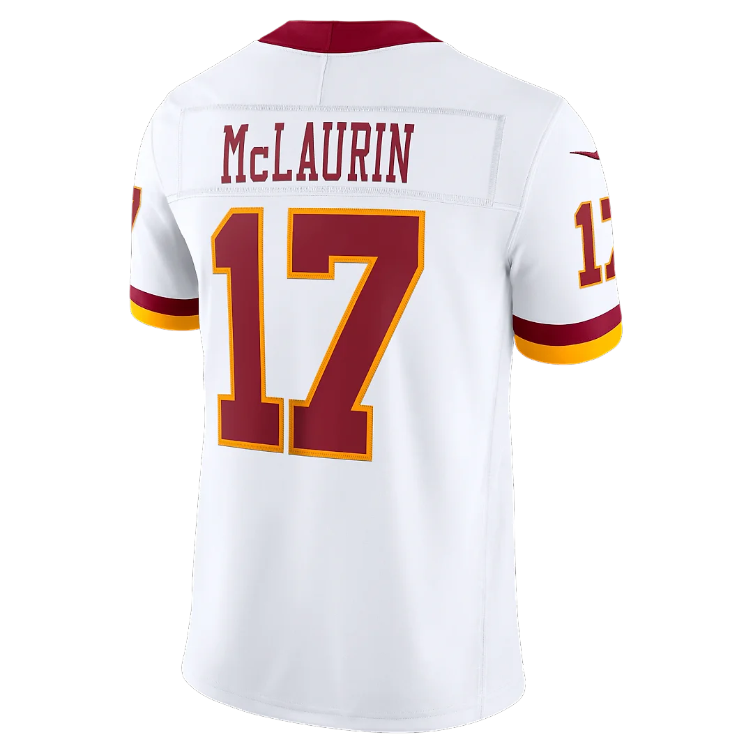 Zennovawear Terry McLaurin Washington Commanders Vapor FUSE. Stitched Limited Jersey - White
