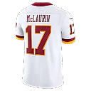 Zennovawear Terry McLaurin Washington Commanders Vapor FUSE. Stitched Limited Jersey - White