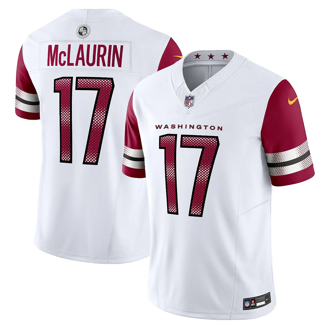 Zennovawear Terry McLaurin Washington Commanders Vapor FUSE. Limited Jersey - White