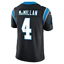 Zennovawear Tetairoa McMillan Carolina Panthers Team Vapor FUSE. Stitched Limited Jersey - Black