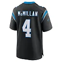 Zennovawear Tetairoa McMillan Carolina Panthers Team Game Jersey - Black