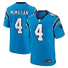 Zennovawear Tetairoa McMillan Carolina Panthers Alternate Game Jersey - Blue