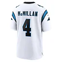 Zennovawear Tetairoa McMillan Carolina Panthers Game Jersey - White