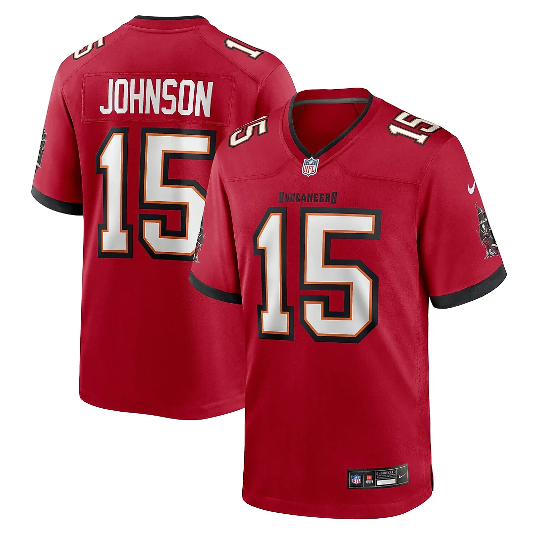 Zennovawear Tez Johnson Tampa Bay Buccaneers Team Game Jersey - Red