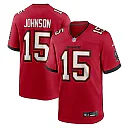 Zennovawear Tez Johnson Tampa Bay Buccaneers Team Game Jersey - Red