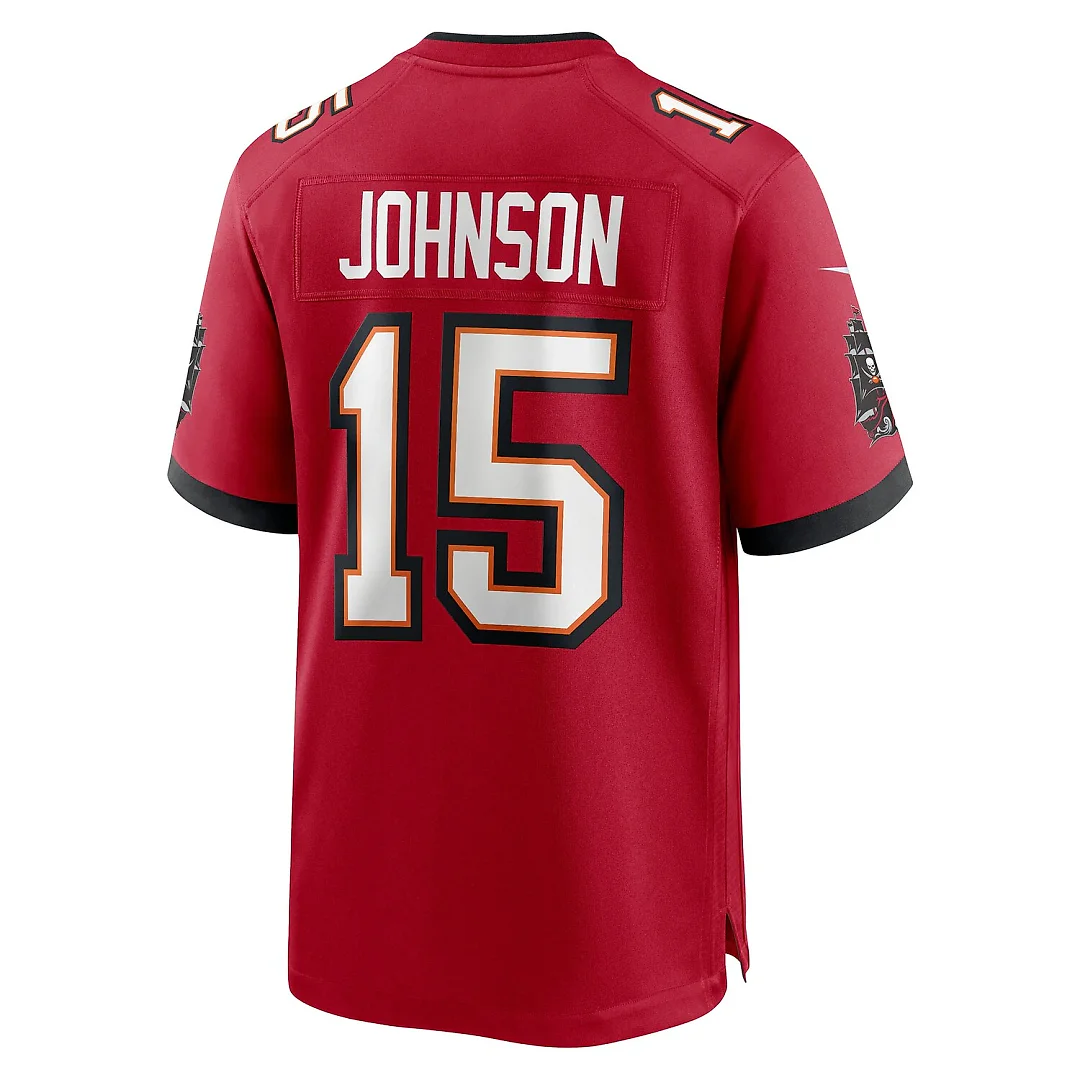 Zennovawear Tez Johnson Tampa Bay Buccaneers Team Game Jersey - Red