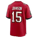 Zennovawear Tez Johnson Tampa Bay Buccaneers Team Game Jersey - Red