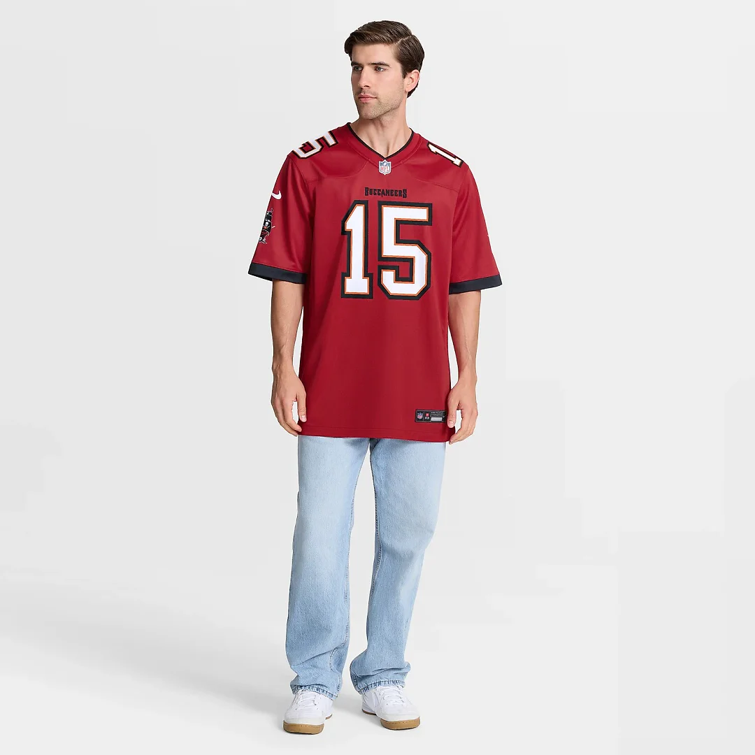 Zennovawear Tez Johnson Tampa Bay Buccaneers Team Game Jersey - Red