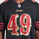 Zennovawear The Faithful San Francisco 49ers 2025 Rivalries Collection Game Jersey - Black