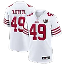 Zennovawear The Faithful San Francisco 49ers 80th Anniversary Game Jersey - White