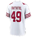 Zennovawear The Faithful San Francisco 49ers 80th Anniversary Game Jersey - White