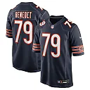 Zennovawear Theo Benedet Chicago Bears Team Game Jersey - Navy