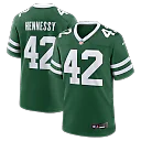 Zennovawear Thomas Hennessy New York Jets Team Game Jersey - Legacy Green