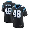 Zennovawear Thomas Incoom Carolina Panthers Team Game Jersey - Black