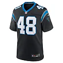 Zennovawear Thomas Incoom Carolina Panthers Team Game Jersey - Black