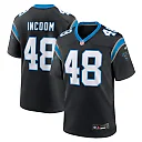 Zennovawear Thomas Incoom Carolina Panthers Team Game Jersey - Black