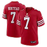 Zennovawear Thomas Morstead San Francisco 49ers Team Game Jersey - Scarlet