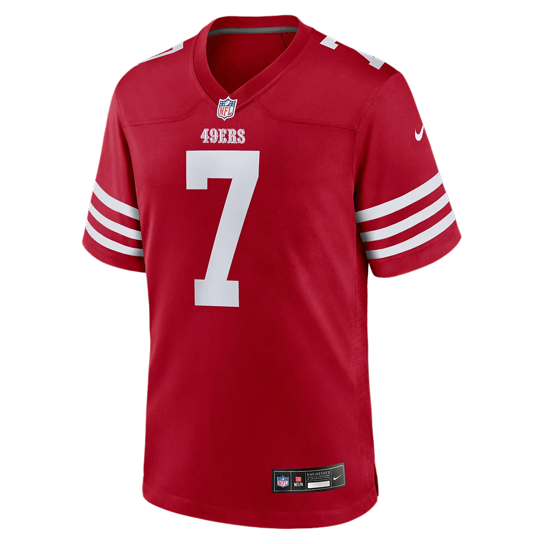 Zennovawear Thomas Morstead San Francisco 49ers Team Game Jersey - Scarlet