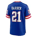 Zennovawear Tiki Barber New York Giants Retired Player Alternate Game Jersey - Royal