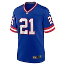 Zennovawear Tiki Barber New York Giants Retired Player Alternate Game Jersey - Royal