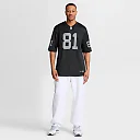Zennovawear Tim Brown Las Vegas Raiders Game Retired Player Jersey - Black