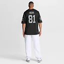 Zennovawear Tim Brown Las Vegas Raiders Game Retired Player Jersey - Black