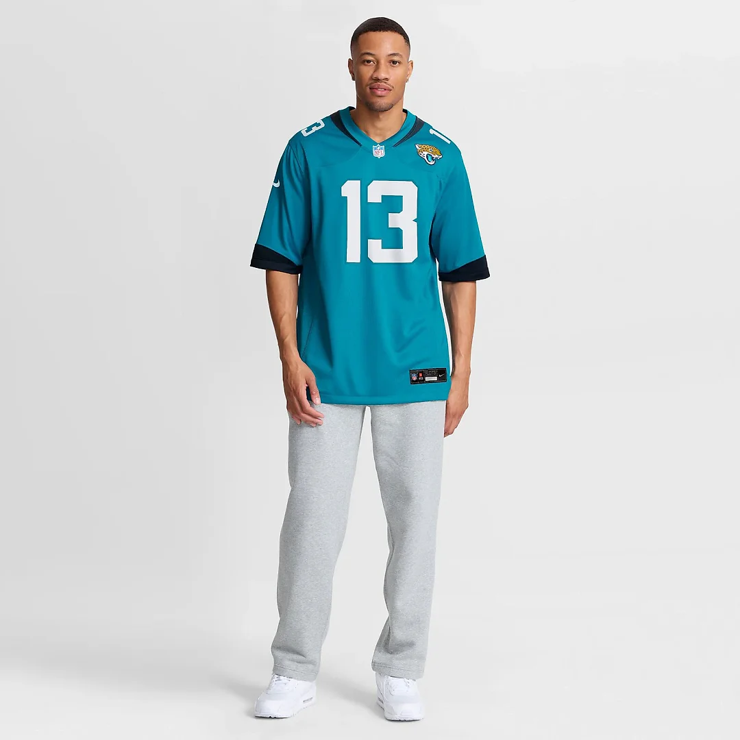 Zennovawear Tim Jones Jacksonville Jaguars Team Game Jersey - Teal