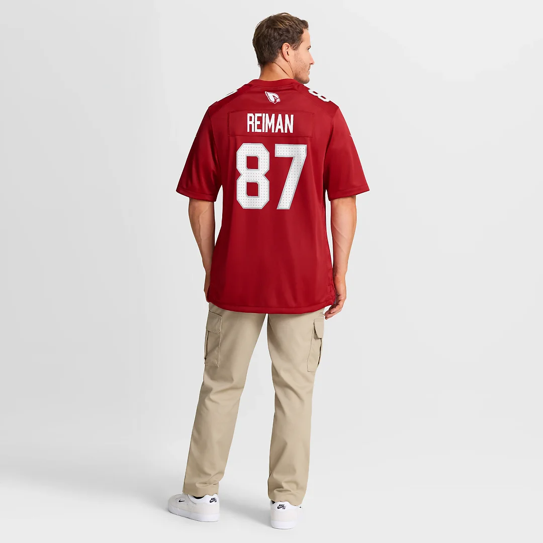 Zennovawear Tip Reiman Arizona Cardinals Team Game Jersey - Cardinal