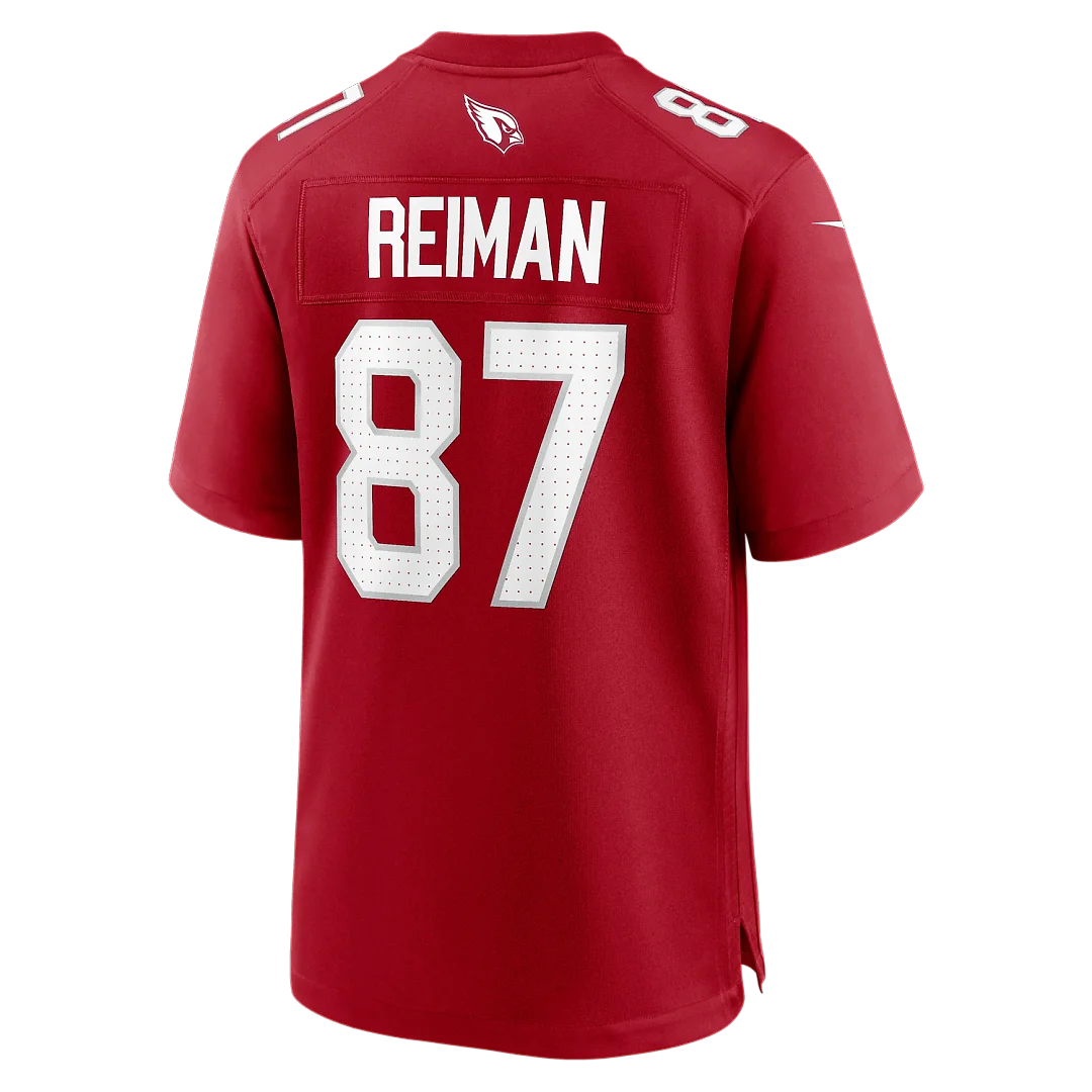 Zennovawear Tip Reiman Arizona Cardinals Team Game Jersey - Cardinal