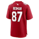 Zennovawear Tip Reiman Arizona Cardinals Team Game Jersey - Cardinal