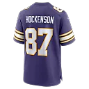 Zennovawear T.J. Hockenson Minnesota Vikings Classic Player Game Jersey - Purple
