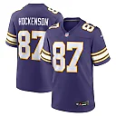 Zennovawear T.J. Hockenson Minnesota Vikings Classic Player Game Jersey - Purple