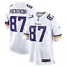 Zennovawear T.J. Hockenson Minnesota Vikings Game Player Jersey - White