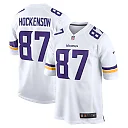 Zennovawear T.J. Hockenson Minnesota Vikings Game Player Jersey - White