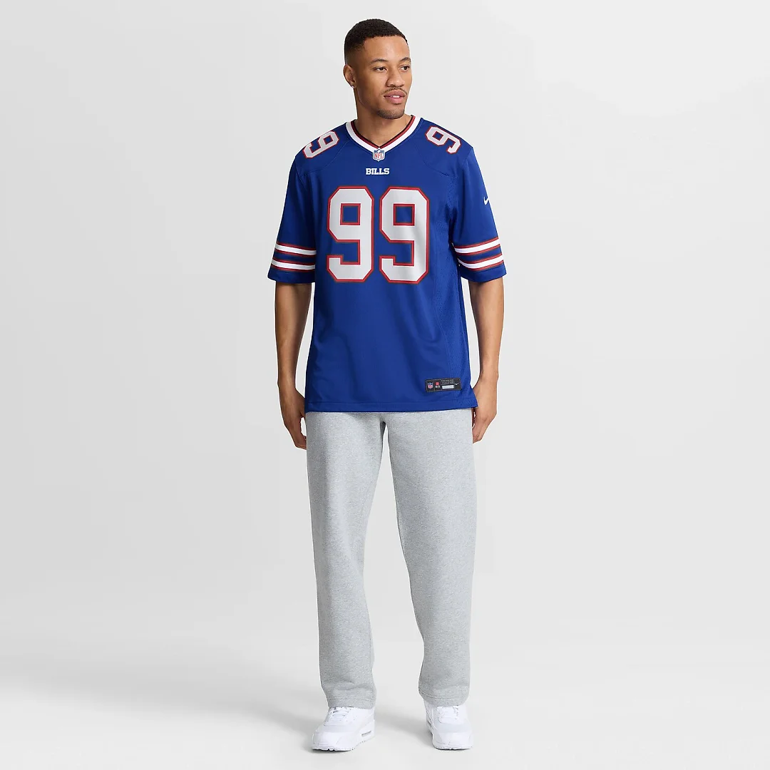 Zennovawear T.J. Parker Buffalo Bills Game Jersey - Royal