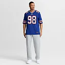 Zennovawear T.J. Sanders Buffalo Bills Team Game Jersey - Royal